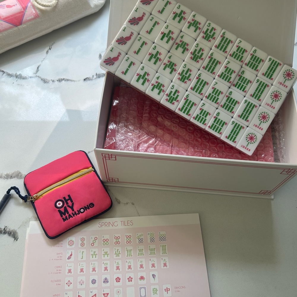 Oh My Mahjong Spring Tiles Brand New Unopened
